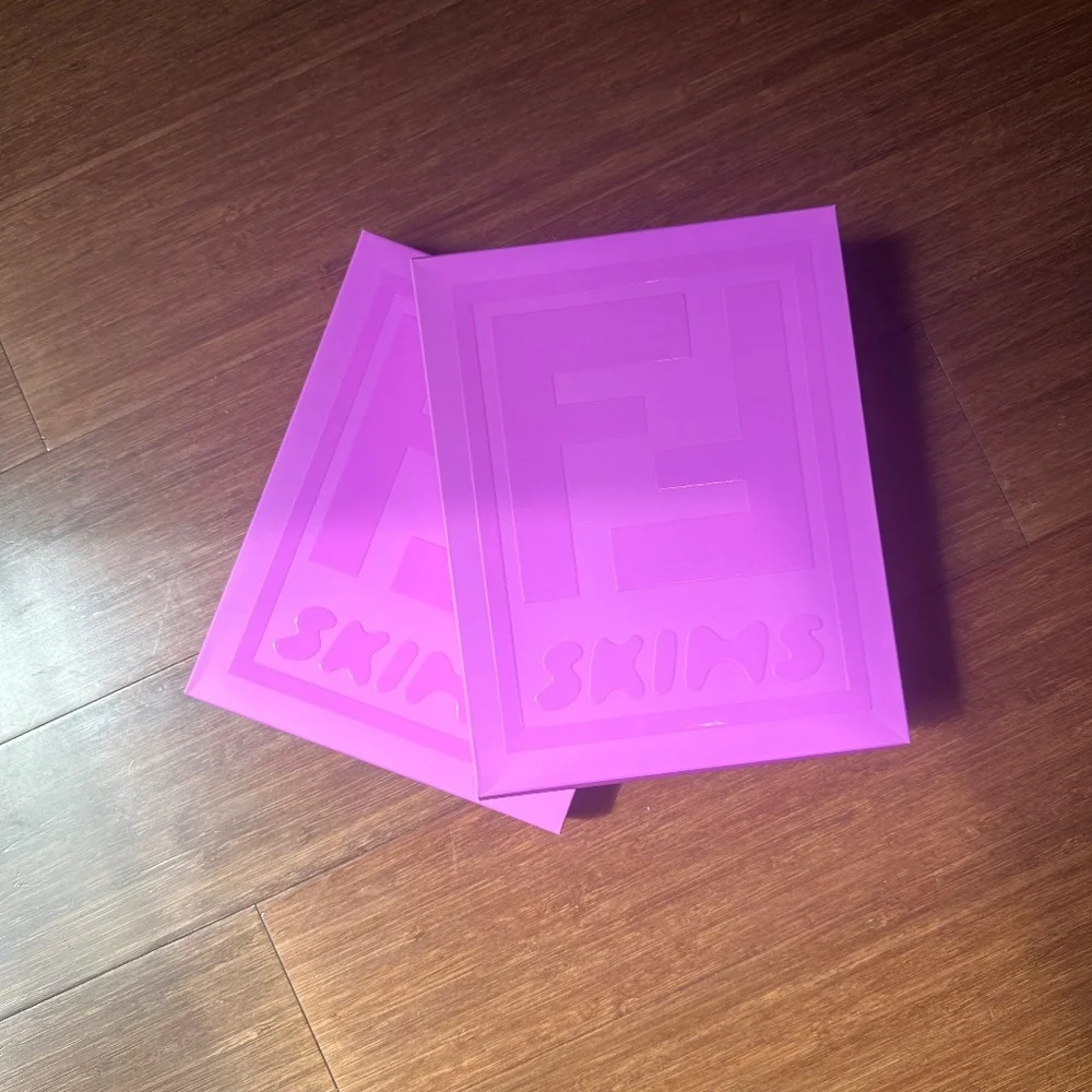 FENDI x SKIMS Black Logo Scoop Bralette and Bikini Size 2X - Picture 4 of 7